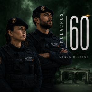 60 SIMULACROS GUARDIA CIVIL -Pago único, sin mensualidades-